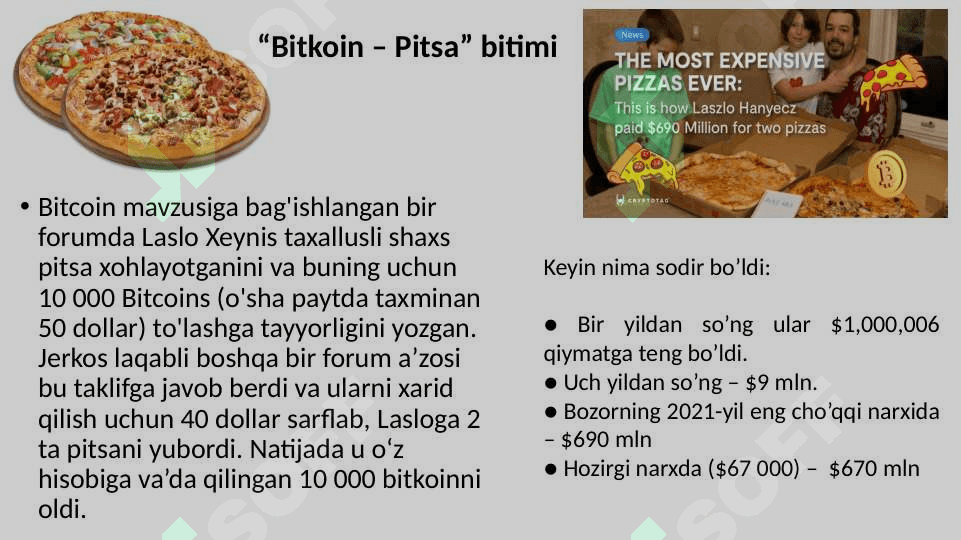 Kriptovalyutalar tarixi va tasnifi 6