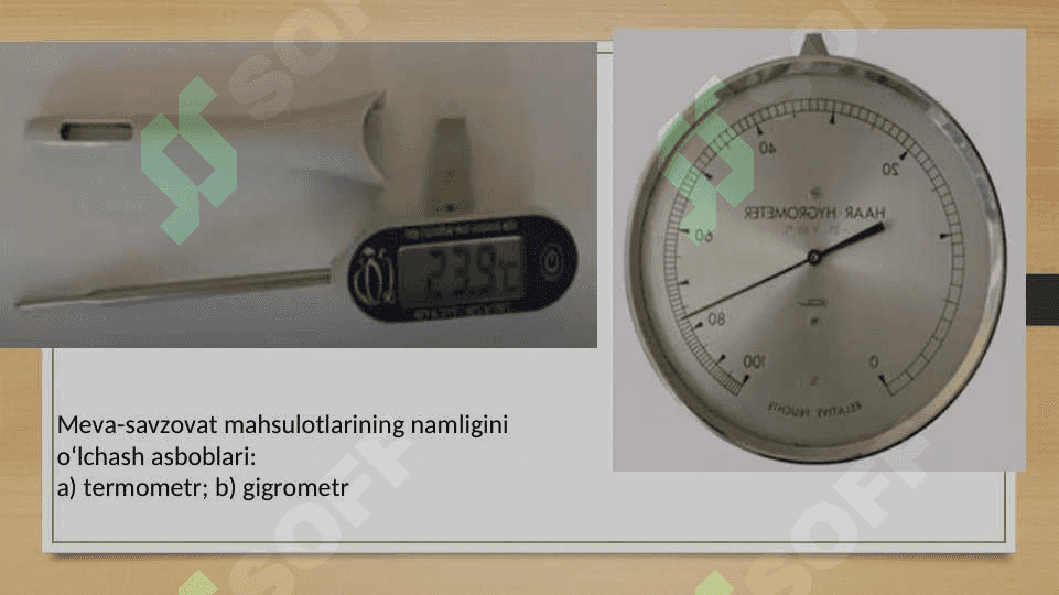 Mahsulot sifati koʻrsatlichlarini aniqlash va sifat 2