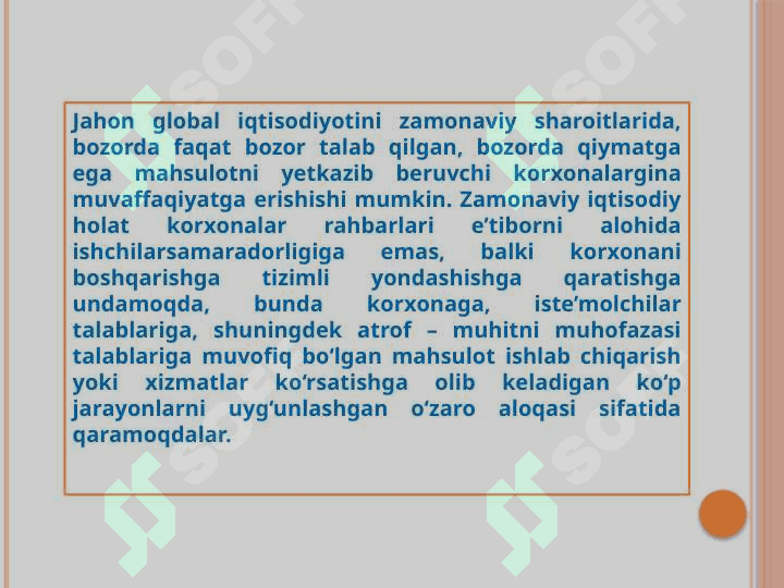 Mahsulot sifati va SENSORIK USULDA ANIQLASH 3