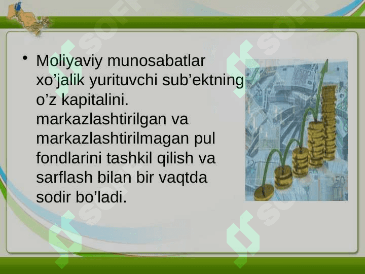 Moliya va korporativ siyosat 2
