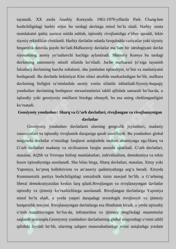 Davlat tipologiyasi 25 8