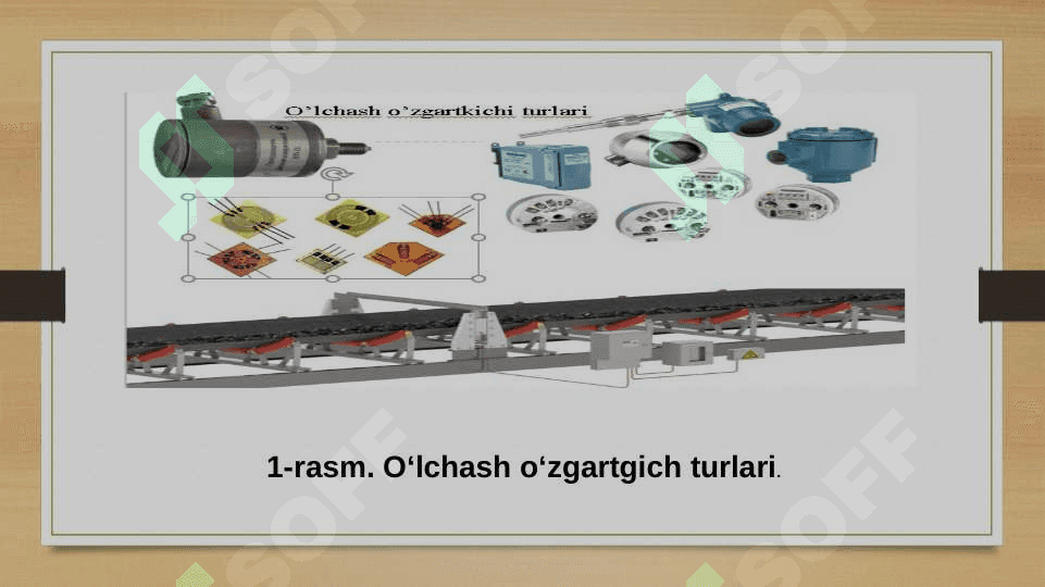 O‘lchash o‘zgartkichlari. O‘lchash tizimlari. Datchik. Statik va dinamik tavsiflari 3