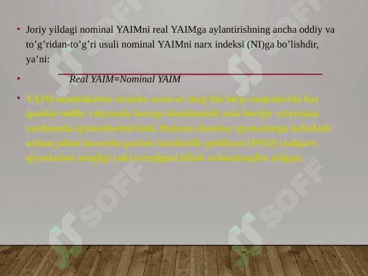 O‘zbekistonda yalpi ichki mahsulotning tarmoq tuzilmasi tahlili 5
