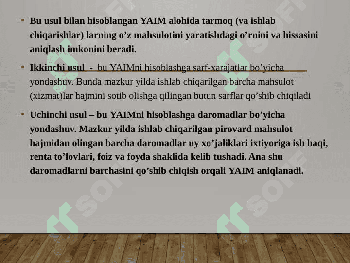 O‘zbekistonda yalpi ichki mahsulotning tarmoq tuzilmasi tahlili 7