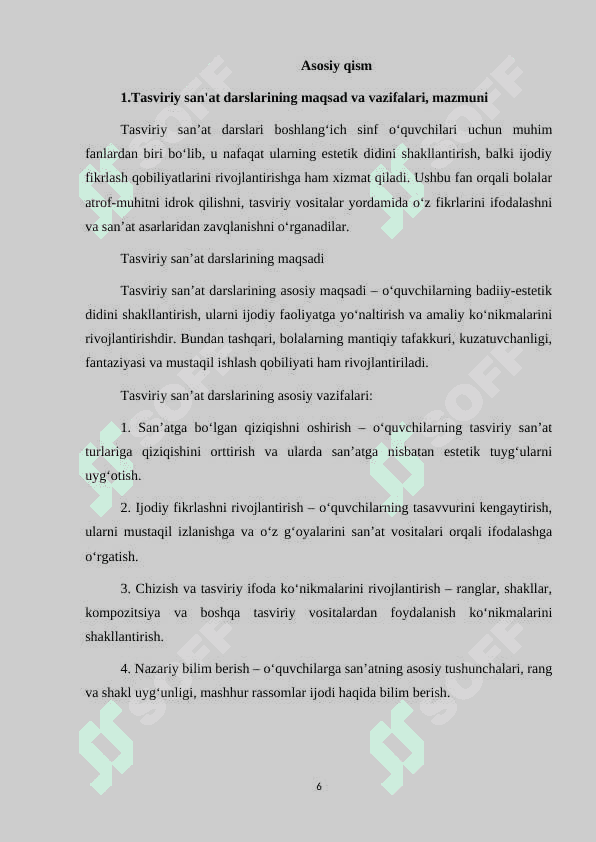 Tasviriy san'at darslarida ijodiy topshiriqlar yaratish 6