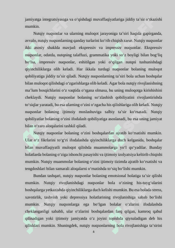 Nutqida nuqsoni boʻlgan bolalarni muloqot madaniyatini shakllantirish 6