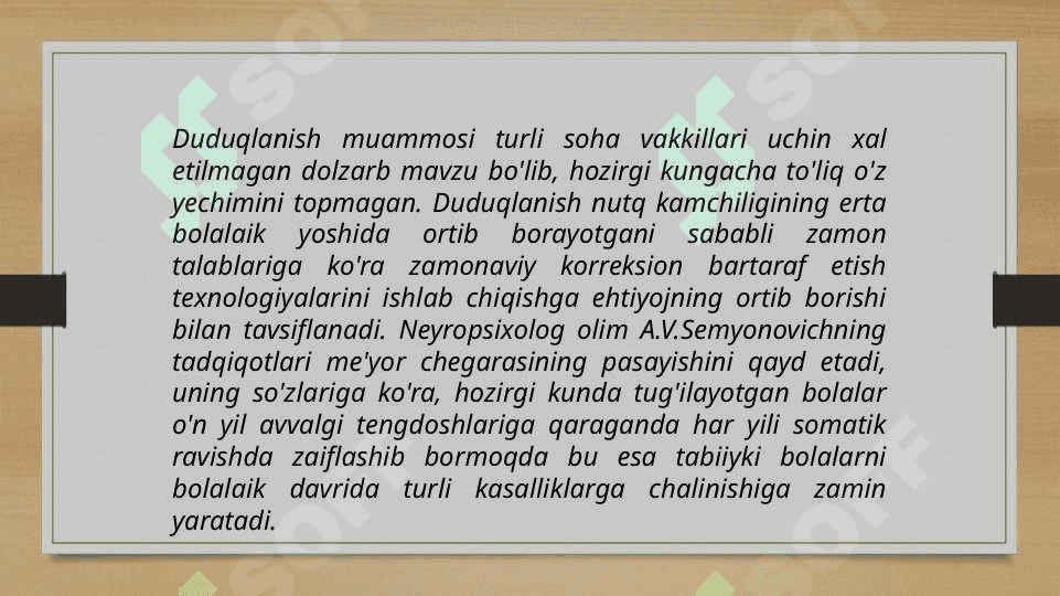 Duduqlanishni bartaraf etishga atroflicha yondoshish 2
