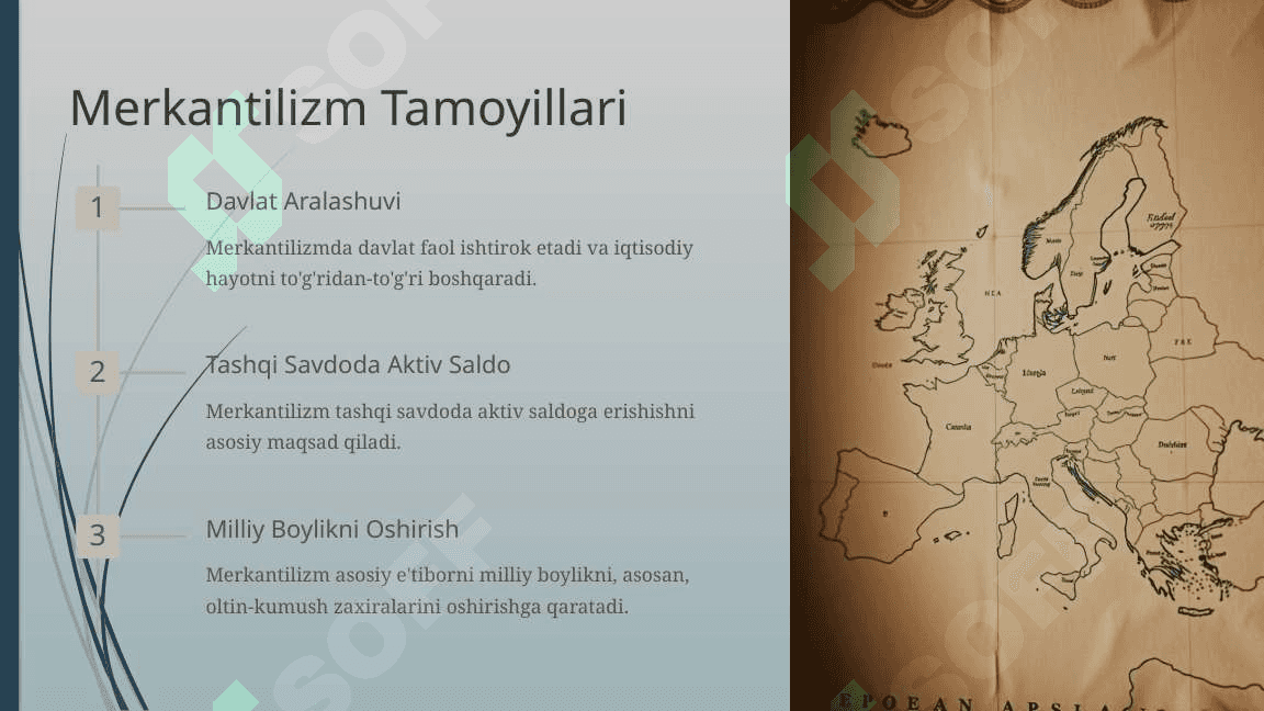 Merkantilizm: Iqtisodiy ta'limot va uning Mohiyati 3