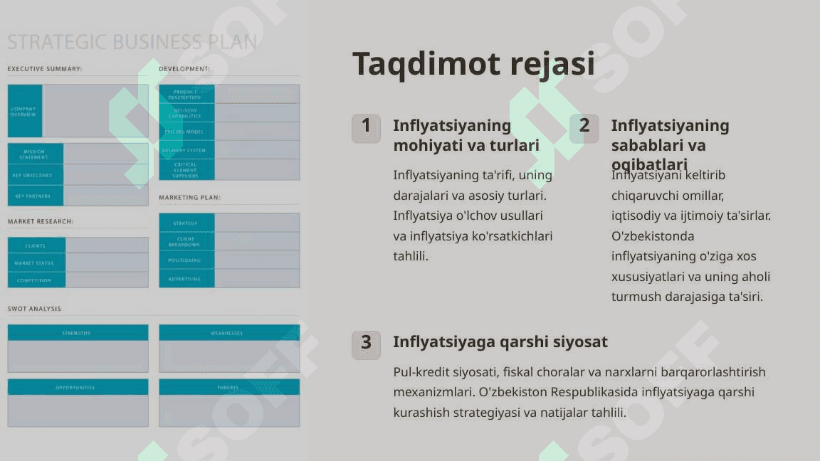 Inflyatsiya sabablari, oqibatlari va ijtimoiy xarajatlar 2