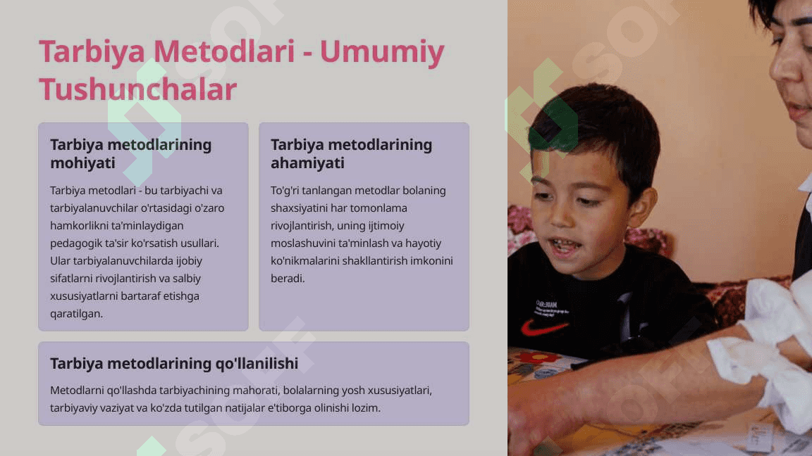 Tarbiyaning Umumiy Metodlari 3