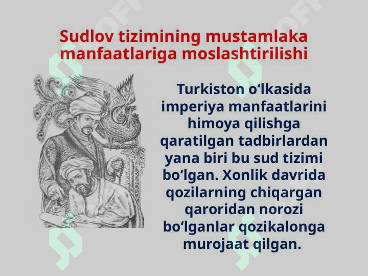 Turkistonda sud tizimi 9- ózbek.pptx 2