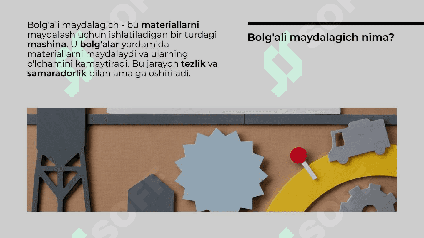 Bolg'ali maydalagich 3
