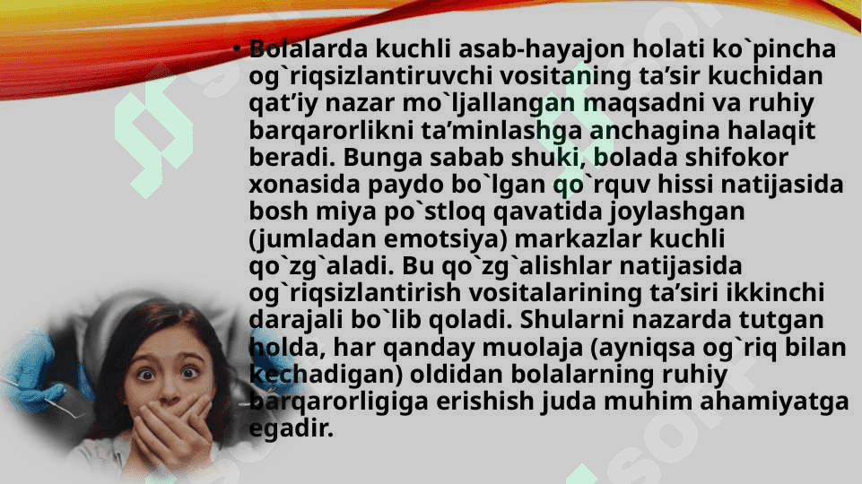 Bolalar yoshida ruxiy holatni barqarorlashtiruvchi muolajalar bilan tanishish 3