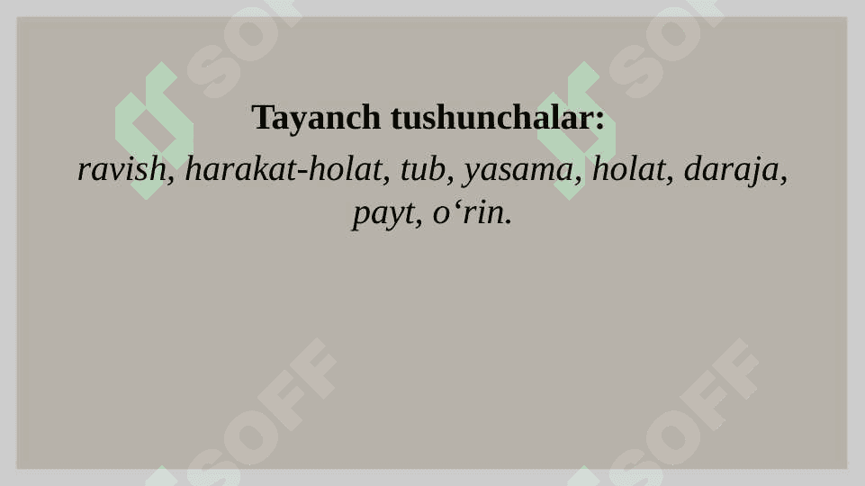 RAVISH SO‘Z TURKUMI VA UNING LEKSIK-GRAMMATIK  XUSUSIYATLARI 3