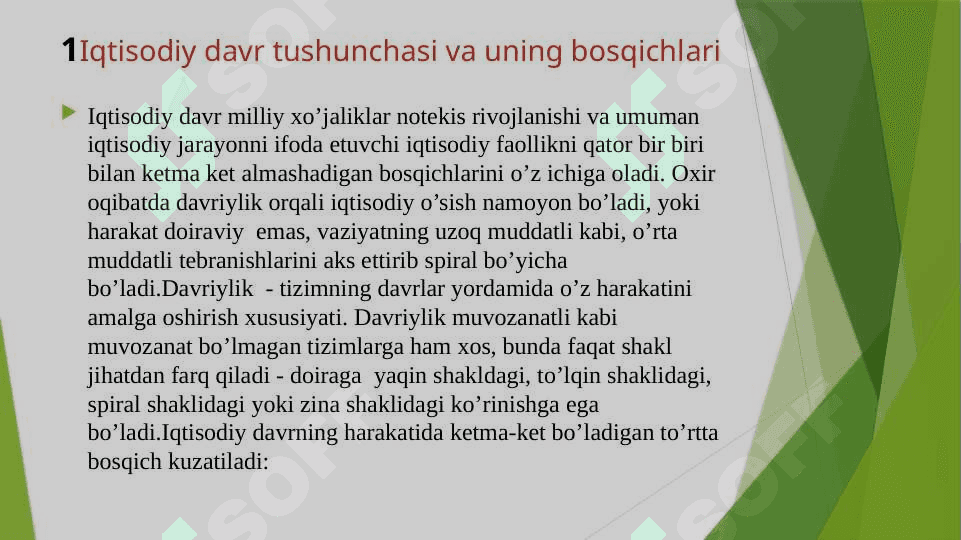 Mavzu:Iqtisodiy davrlar va tebranishlar 3