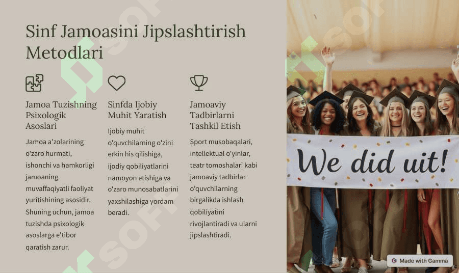 Sinf rahbarining pedagogik mahorati 4