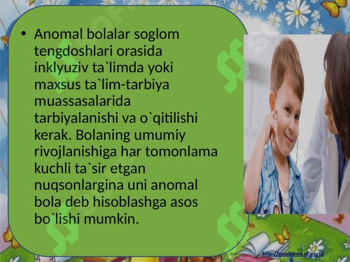 Ijtimoiy himoyaga muhtoj bolalar bilan ijtimoiy ish 4