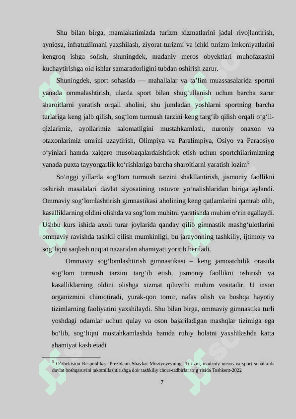 Axoli turar joylarida ommaviy soglomlashtirish gimnastikani tashkil qilish 7