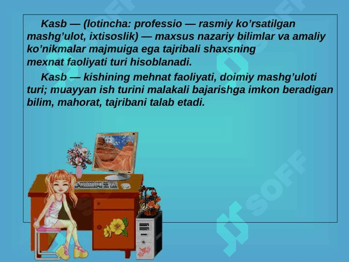 Kasb tanlash omillari 2