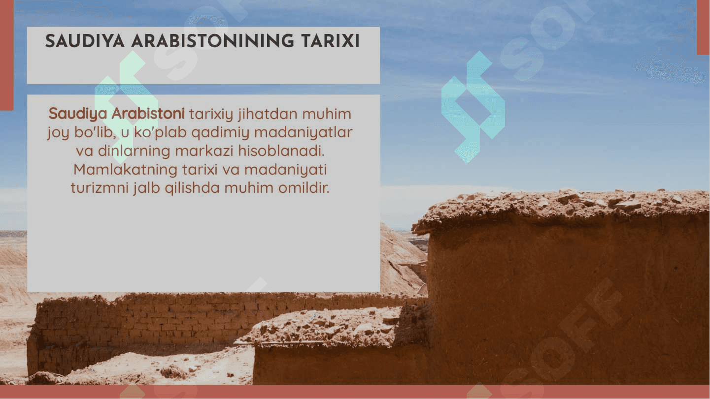 Saudiya arabistonining davlatida turizm va uning istiqbollari 3