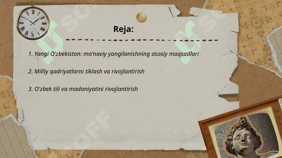 Yangi Õzbekistonda amalga oshirilayotgan ma'naviy õzgarishlar 2