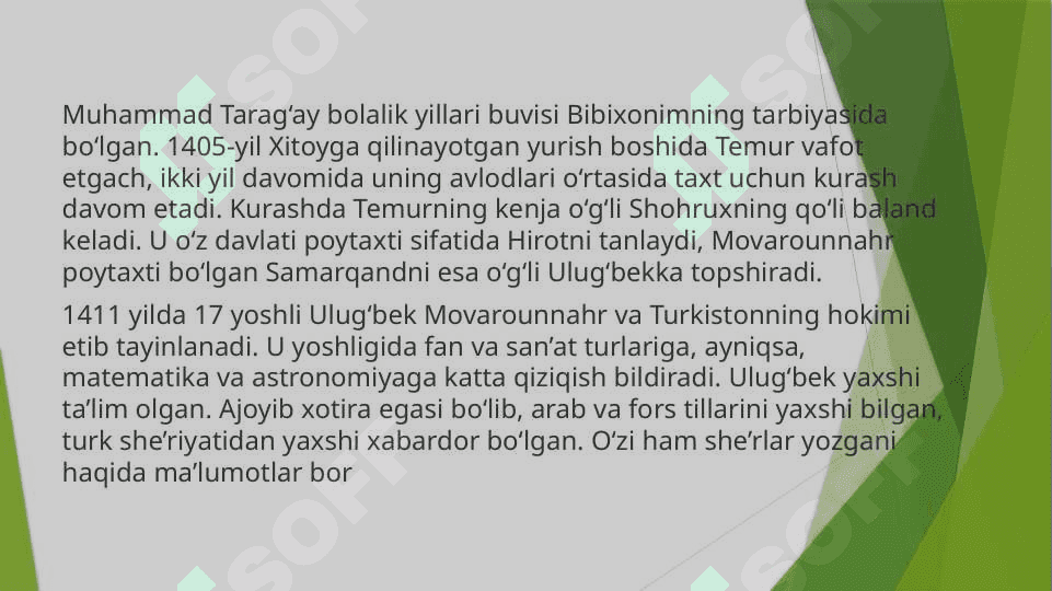 Mirzo Ulugbek – Davlat Arbobi va Buyuk Olim 4