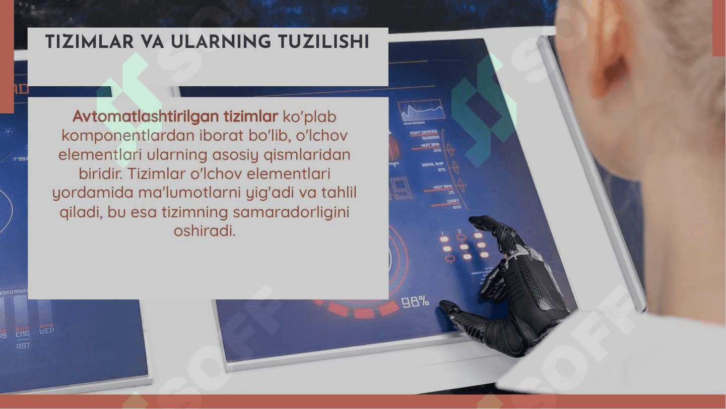 Avtomatlashtirilgan elektromexanik tizimlarni o'lchov elementlari 4