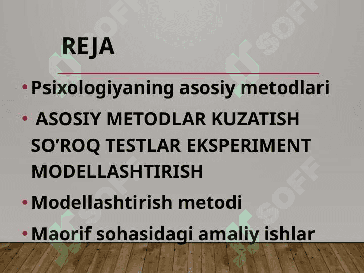 Psixologiya Fanining Metodlari 2
