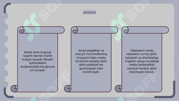 Bugungi kunda mediya taʼlimning dolzarbligi 6