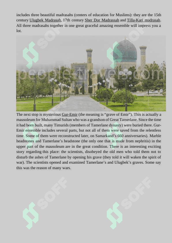 Samarkand: the most beautiful place of Central Asia 4