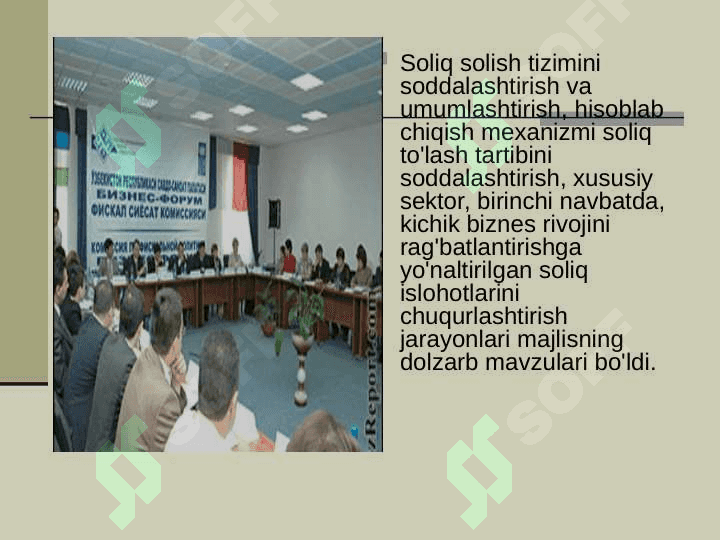 Soliq tizimidagi mavjud muammolarni bartaraf etish yo`llari 4