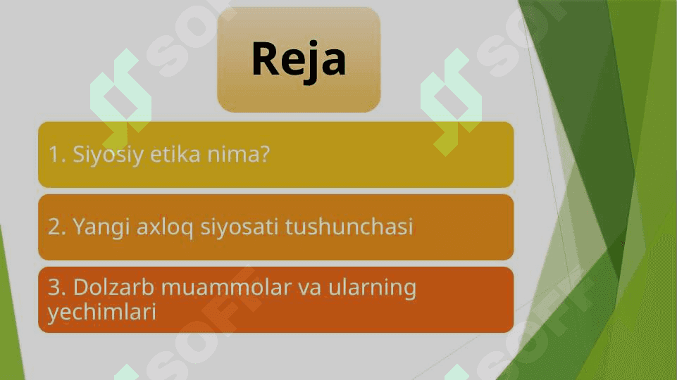Siyosatda professional etika va yangi axloq siyosati 2