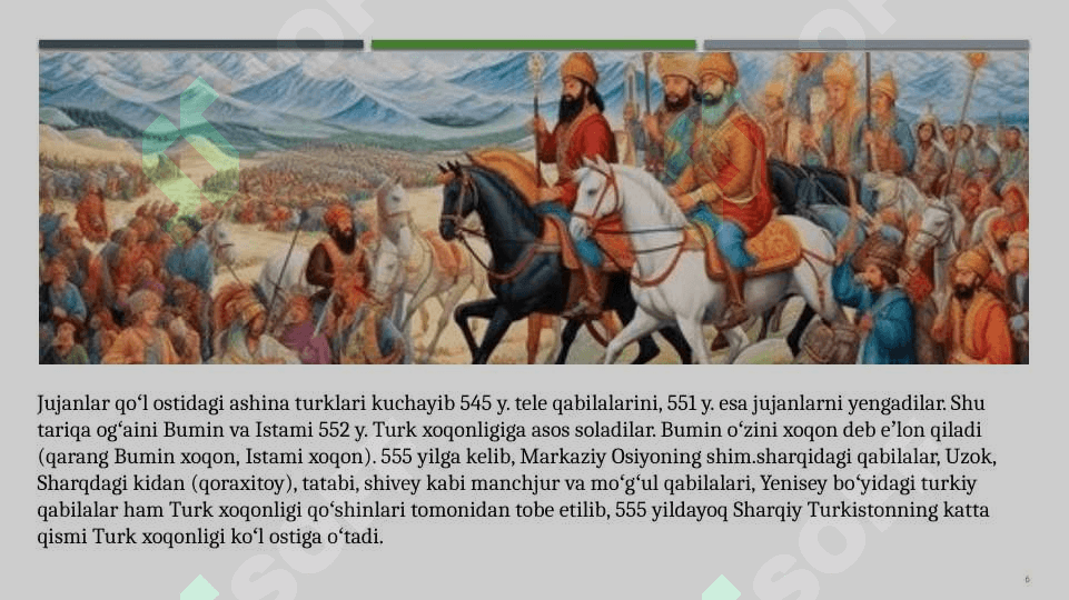 Turk xoqonligi 6