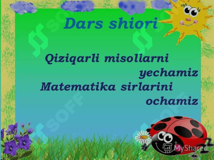 O’nlikdan va yuzlikdan o’tib qo’shish 3