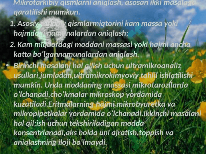 konsentrlash usullari 4