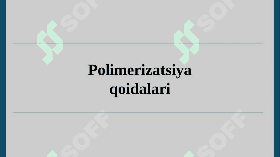 Polimerizatsiya qoidalari. Tayyor protezga yakuniy ishlov berish. - Полимеризатсия қоидалари. Тайёр протезга якуний ишлов бериш. 4