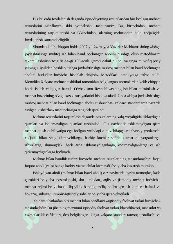 Firmalarda mehnat resurslaridan foydalanish samaradorligini oshirish yo’llari 6