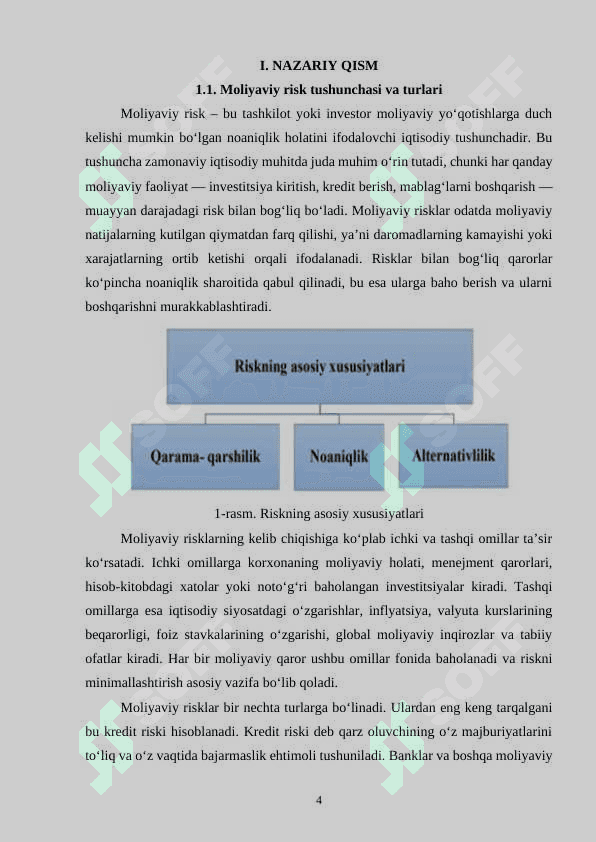 Moliyaviy risklarni baholash uchun ekspert tizimlaridan foydalanish 4