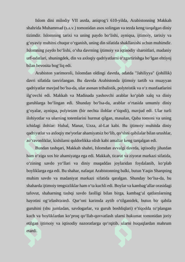 Islom dini 2