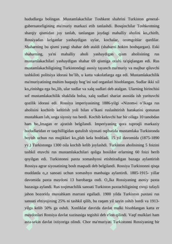 Xix asrning 70-90 yillarida turkiston o'lkasida xalq ozodlik har 5