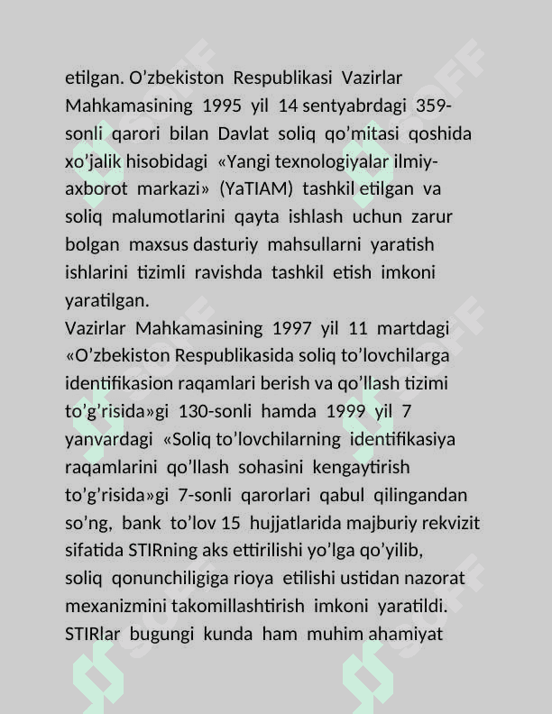 Soliq tizimda axborot komplekslari va texnologiyalari 3