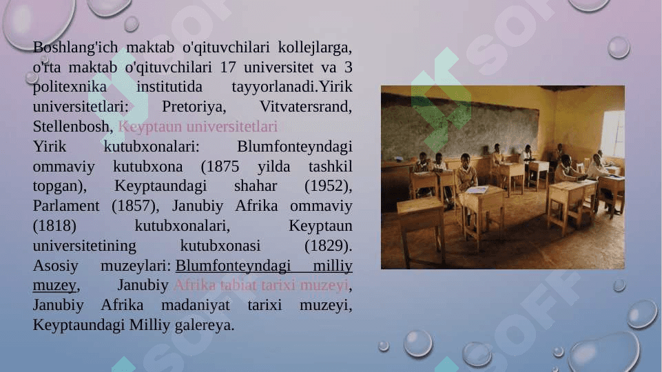 AFRIKA  MAMLAKATLARIDA TA’LIM MUAMMOLARI VA TARBIYA JARAYONLARI 4