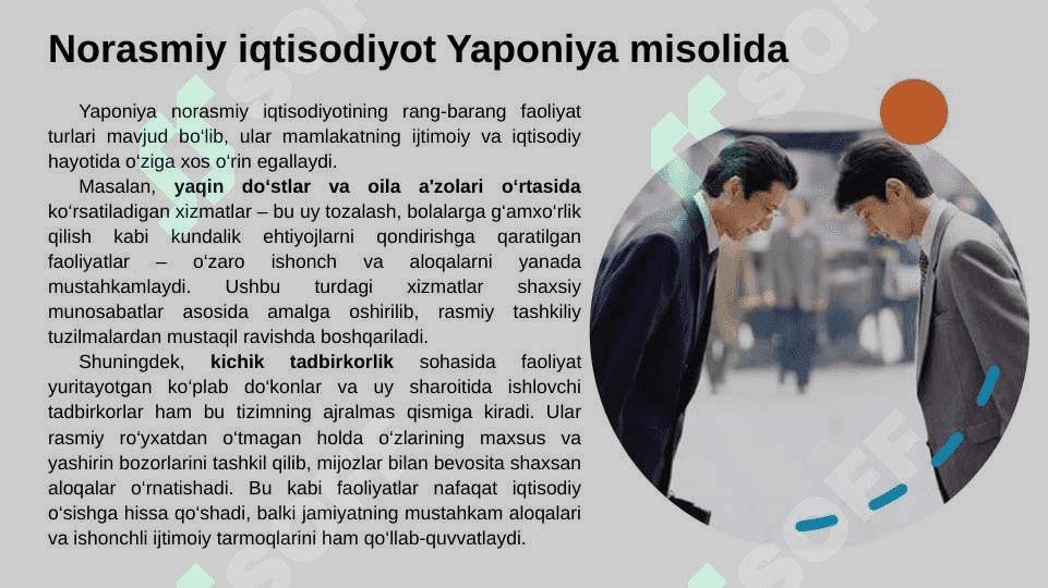 Norasmiy iqtisodiyot Yaponiya misolida 4