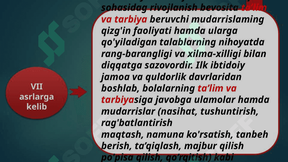 Eng Qadimgi Davrlardan Eramizning XII  asrlarigacha O‘qituvchilik Faoliyati To’g‘risida Ijtimoiy Qarashlar 6