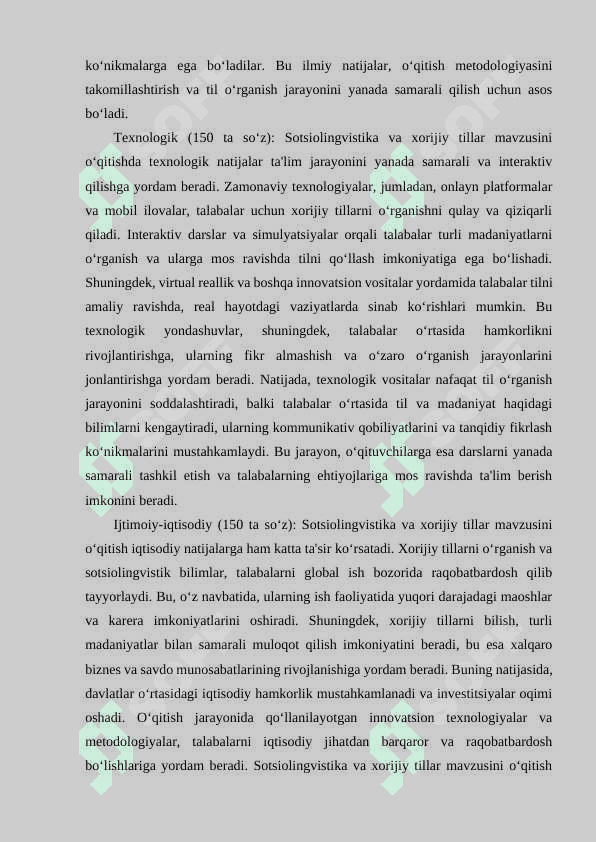Sotsiolingvistika va xorijiy tillar 3