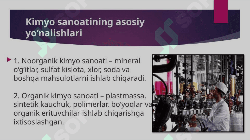 Kimyo va qurilish materiallari sanoati 3