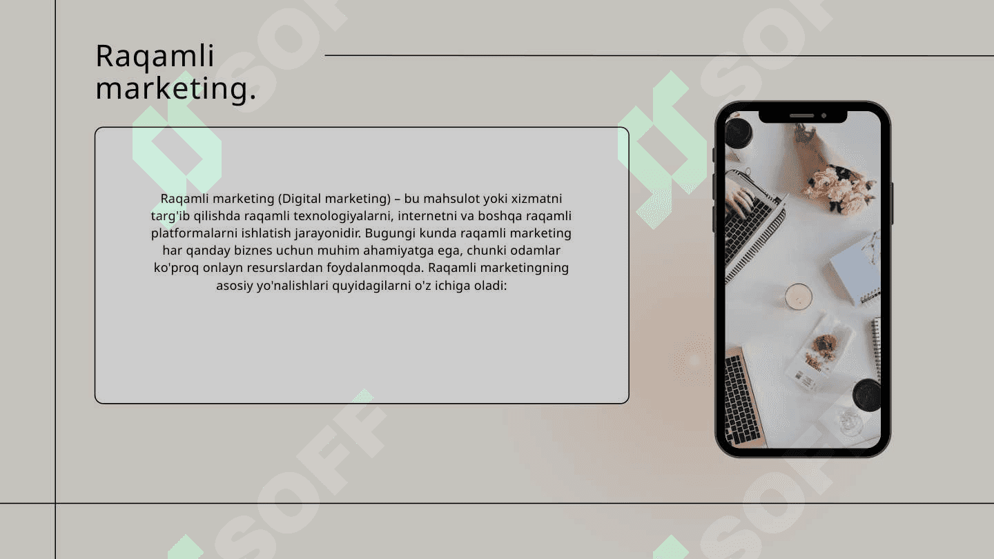 RAQAMLI MARKETING 3