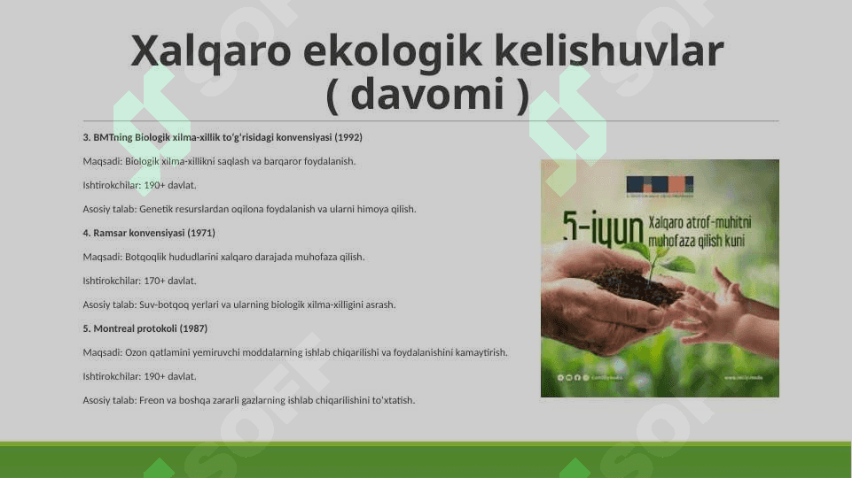Tabiatni muhofaza qilishda xalqaro xamkorlik 7