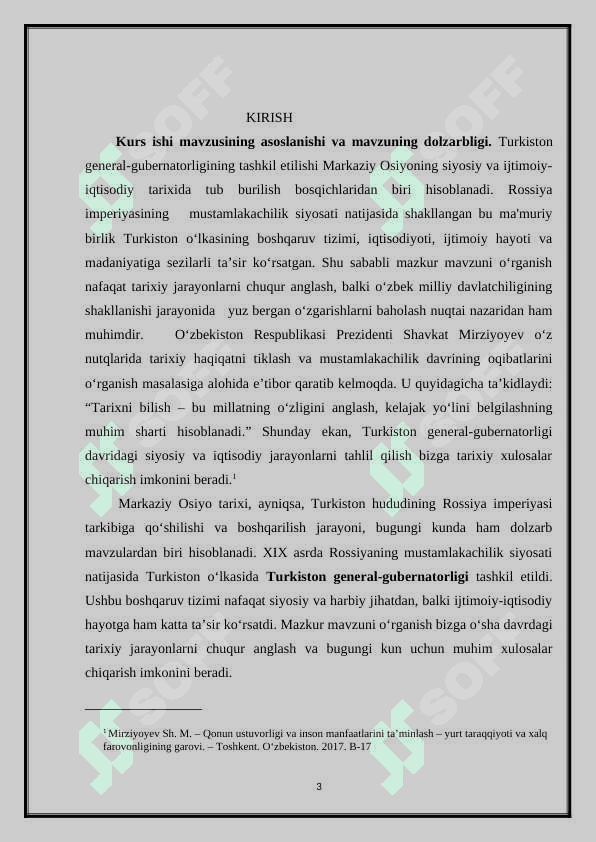 Turkiston general gubernatorligining tashkil etilishi. 3