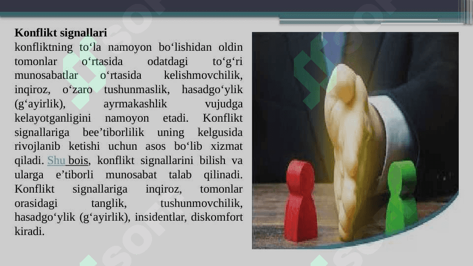 KONFLIKT  SIGNALLARI 3